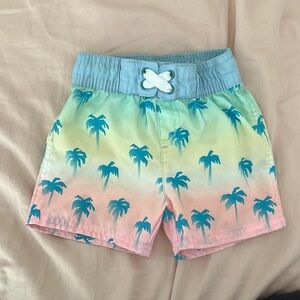 Cat & Jack boys Tropical Print swimsuit- 18mo